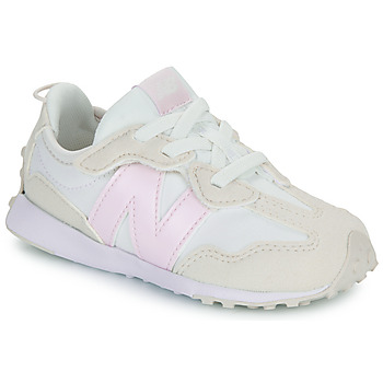 Topánky Dievča Nízke tenisky New Balance 327 Béžová / Biela / Ružová