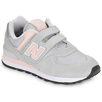Topánky Dievča Nízke tenisky New Balance 574 Béžová / Ružová