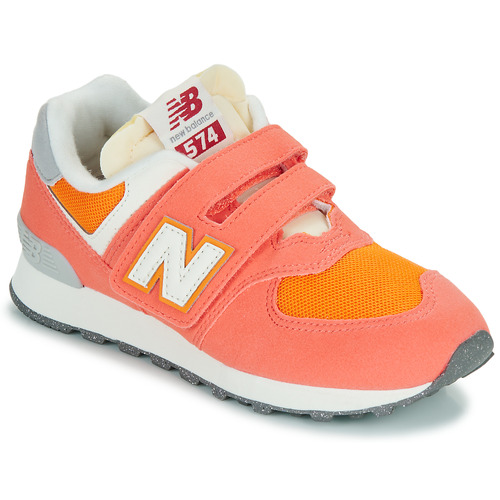 Topánky Deti Nízke tenisky New Balance 574 Oranžová
