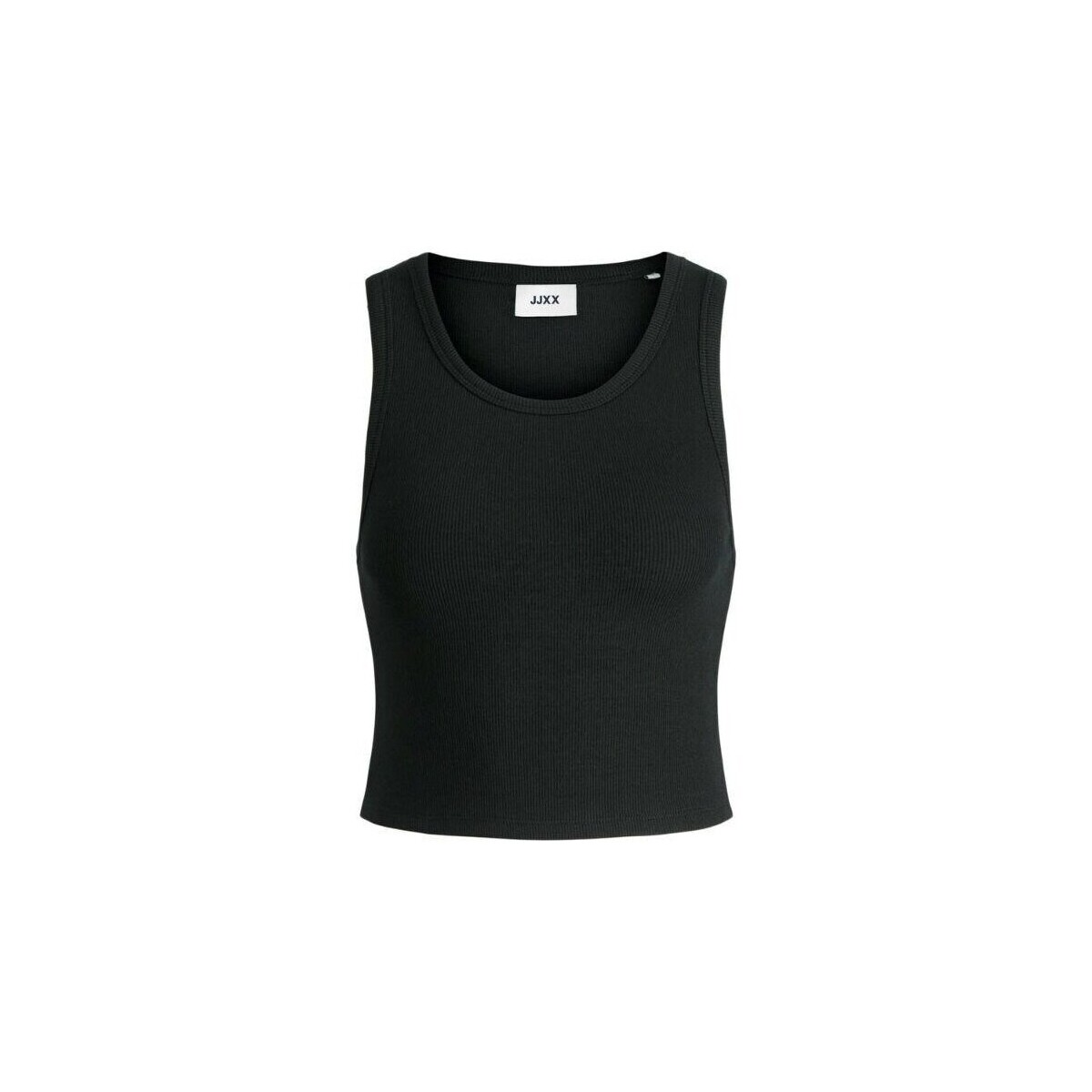 Oblečenie Žena Tielka a tričká bez rukávov Jack & Jones 12200401 FALLON Čierna