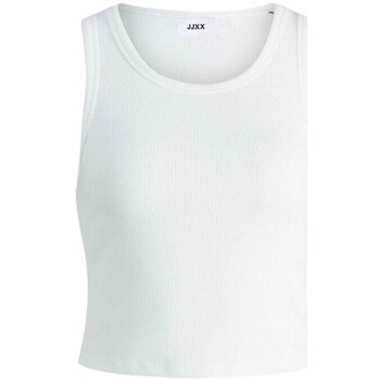 Oblečenie Žena Tielka a tričká bez rukávov Jack & Jones 12200401 FALLON Biela