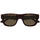 Hodinky & Bižutéria Slnečné okuliare Gucci Occhiali da Sole  GG1427S 003 Hnedá