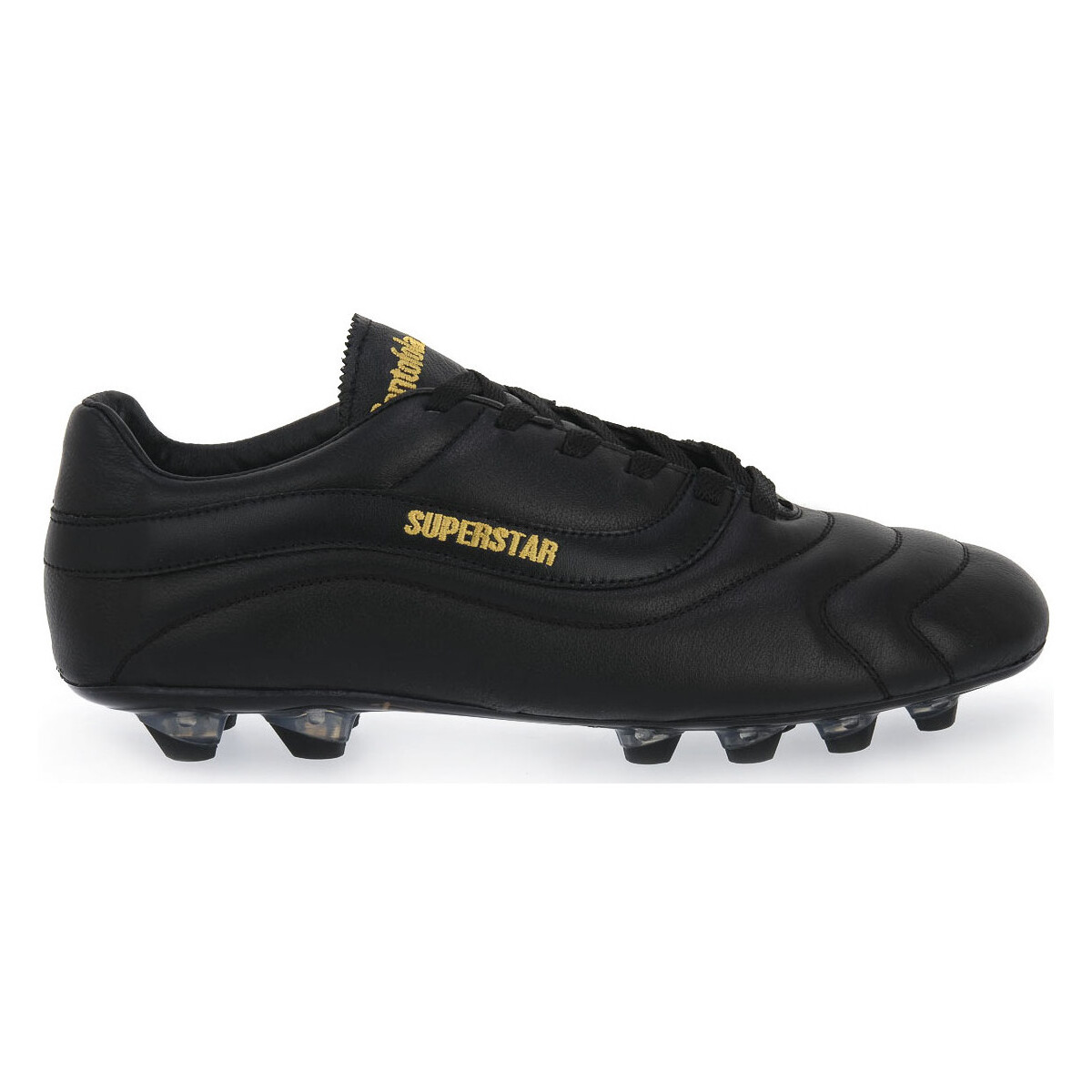 Topánky Muž Futbalové kopačky Pantofola d'Oro SUPERSTAR LC CANGURO NERO PU Čierna
