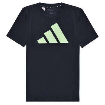 Oblečenie Chlapec Tričká s krátkym rukávom Adidas Sportswear U TR-ES LOGO T Šedá karbónová / Zelená
