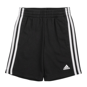 Oblečenie Deti Šortky a bermudy Adidas Sportswear LK 3S SHORT Čierna / Biela