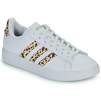 Topánky Žena Nízke tenisky Adidas Sportswear GRAND COURT 2.0 Biela / Leopard