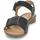 Topánky Žena Sandále Gabor 4606257 Čierna