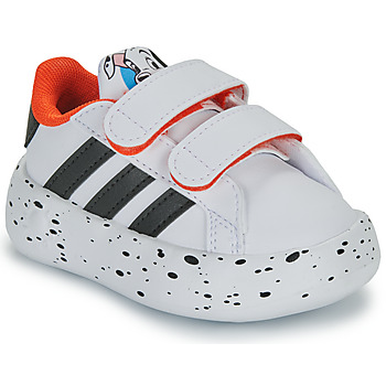 Topánky Deti Nízke tenisky Adidas Sportswear GRAND COURT 2.0 101 CF I Biela / Čierna
