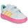 Topánky Dievča Nízke tenisky Adidas Sportswear GRAND COURT MINNIE CF I Biela / Ružová