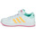 Topánky Dievča Nízke tenisky Adidas Sportswear GRAND COURT MINNIE EL K Biela / Žltá / Ružová