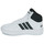 Topánky Deti Členkové tenisky Adidas Sportswear HOOPS 3.0 MID K Biela / Čierna