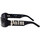 Hodinky & Bižutéria Slnečné okuliare Off-White Occhiali da Sole Palm Angels Kerman 11007 Čierna