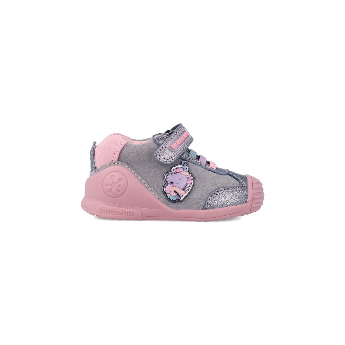 Topánky Deti Módne tenisky Biomecanics Baby Sneakers 231112-A - Serrage Ružová