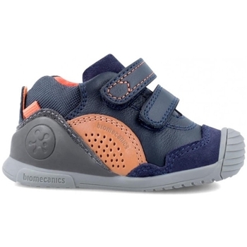 Topánky Deti Módne tenisky Biomecanics Baby Sneakers 231125-A - Azul Marinho Oranžová