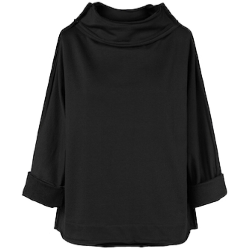 Oblečenie Žena Blúzky Wendykei Top 221654 - Black Čierna