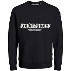 Oblečenie Chlapec Mikiny Jack & Jones  Čierna