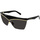 Hodinky & Bižutéria Slnečné okuliare Yves Saint Laurent Occhiali da Sole Saint Laurent SL 614 Mask 001 Čierna