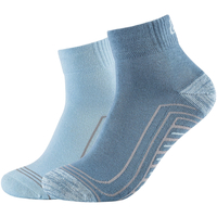Spodná bielizeň Športové ponožky Skechers 2PPK Basic Cushioned Socks Modrá