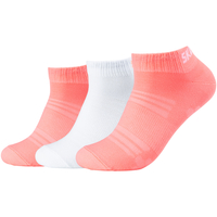 Spodná bielizeň Športové ponožky Skechers 3PPK Mesh Ventilation Socks Ružová