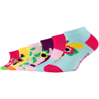 Spodná bielizeň Dievča Športové ponožky Skechers 6PPK Girls Casual Fancy Sneaker Socks Viacfarebná