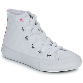 Topánky Dievča Členkové tenisky Converse CHUCK TAYLOR ALL STAR Biela / Ružová