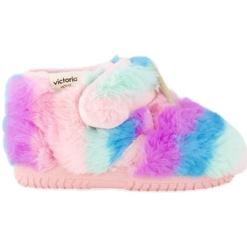 Topánky Deti Detské papuče Victoria Baby Shoes 051137 - Rosa Viacfarebná