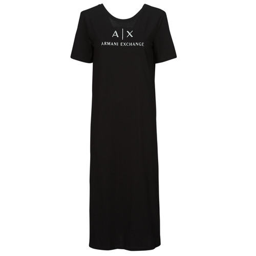 Oblečenie Žena Dlhé šaty Armani Exchange 3DYAAF Čierna