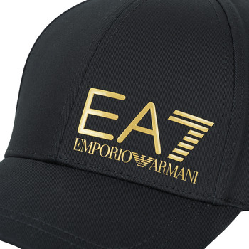 Emporio Armani EA7 TRAIN CORE ID U LOGO CAP Čierna / Zlatá