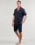 Oblečenie Muž Pyžamá a nočné košele Polo Ralph Lauren S / S PJ SET-SLEEP-SET Námornícka modrá
