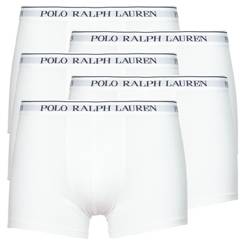 Spodná bielizeň Muž Boxerky Polo Ralph Lauren CLSSIC TRUNK-5 PACK-TRUNK Biela