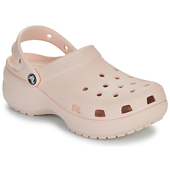 Topánky Žena Nazuvky Crocs Classic Platform Clog W Ružová