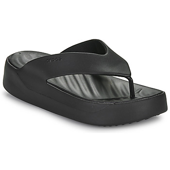 Topánky Žena Žabky Crocs Getaway Platform Flip Čierna
