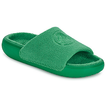 Topánky športové šľapky Crocs Classic Towel Slide Zelená