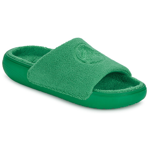 Topánky športové šľapky Crocs Classic Towel Slide Zelená