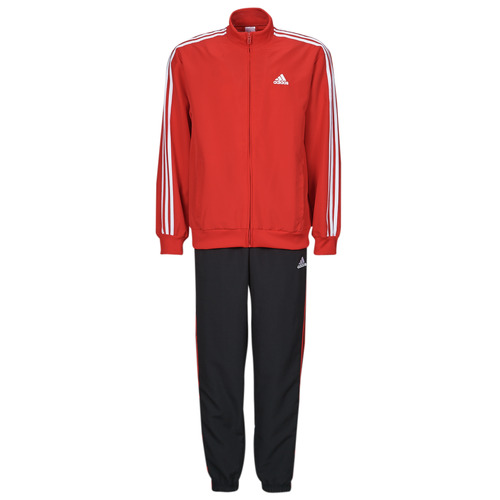 Oblečenie Muž Súpravy vrchného oblečenia Adidas Sportswear M 3S WV TT TS Červená / Čierna