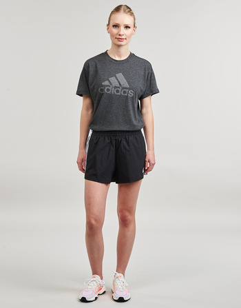 Adidas Sportswear W 3S WVN SHO Čierna / Biela