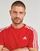 Oblečenie Muž Tričká s krátkym rukávom Adidas Sportswear M 3S SJ T Červená / Biela