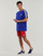Oblečenie Muž Tričká s krátkym rukávom Adidas Sportswear M 3S SJ T Modrá / Biela