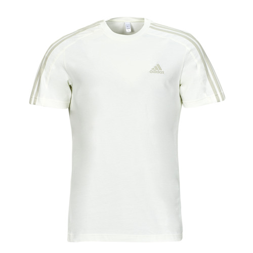 Oblečenie Muž Tričká s krátkym rukávom Adidas Sportswear M 3S SJ T Krémová