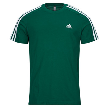 Oblečenie Muž Tričká s krátkym rukávom Adidas Sportswear M 3S SJ T Zelená / Biela