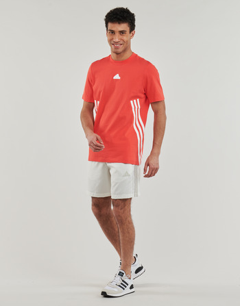 Adidas Sportswear M FI 3S REG T Oranžová / Biela