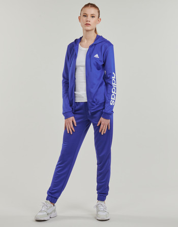 Oblečenie Žena Súpravy vrchného oblečenia Adidas Sportswear W LINEAR TS Modrá / Biela