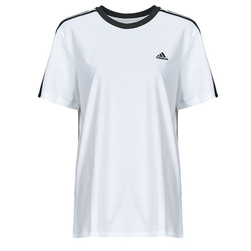 Oblečenie Žena Tričká s krátkym rukávom Adidas Sportswear W 3S BF T Biela / Čierna