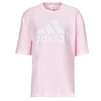 Oblečenie Žena Tričká s krátkym rukávom Adidas Sportswear W BL BF TEE Ružová / Biela
