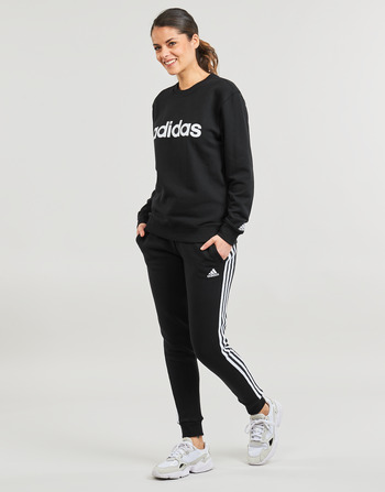 Adidas Sportswear W LIN FT SWT Čierna / Biela