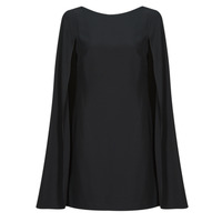 Oblečenie Žena Krátke šaty Lauren Ralph Lauren PETRA-LONG SLEEVE-COCKTAIL DRESS Čierna
