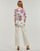 Oblečenie Žena Tričká s krátkym rukávom Lauren Ralph Lauren JUDY-MID SLEEVE-T-SHIRT Viacfarebná