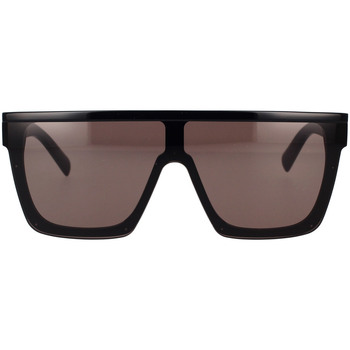 Hodinky & Bižutéria Slnečné okuliare Yves Saint Laurent Occhiali da Sole Saint Laurent New Wave SL 607 001 Čierna