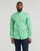 Oblečenie Muž Košele s dlhým rukávom Polo Ralph Lauren CHEMISE AJUSTEE SLIM FIT EN POPELINE RAYE Zelená