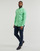 Oblečenie Muž Košele s dlhým rukávom Polo Ralph Lauren CHEMISE AJUSTEE SLIM FIT EN POPELINE RAYE Zelená